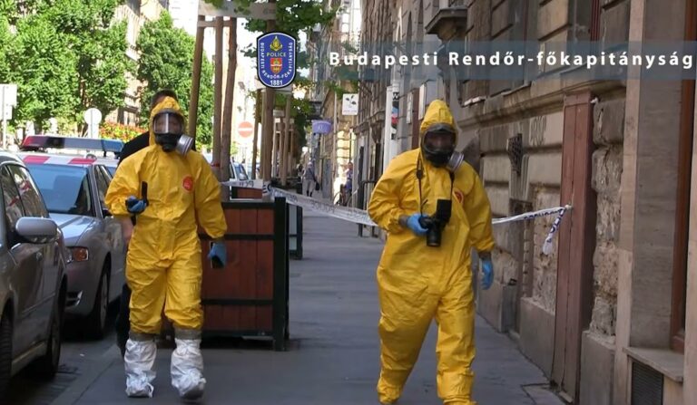 High-risk drug lab uncovered in downtown Budapest apartment
