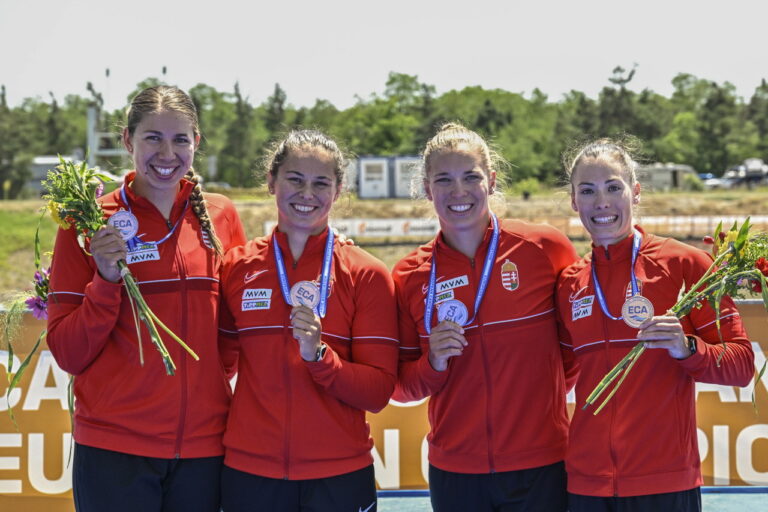 Hungarian athletes shine at Canoe Sprint European Championships