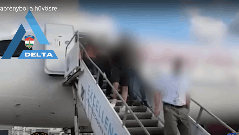 Hungarian police catches drug trafficker after landing