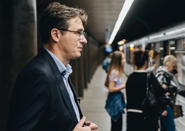 Mayor Gergely Karácsony Budapest metro