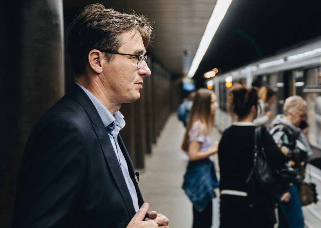 Mayor Gergely Karácsony Budapest metro