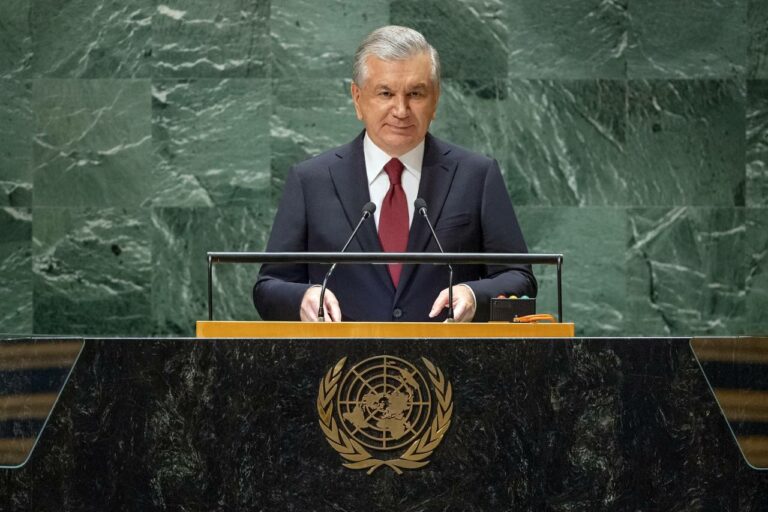 Mirziyoyev united nations