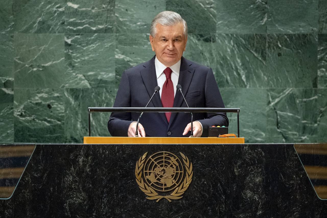 Mirziyoyev united nations