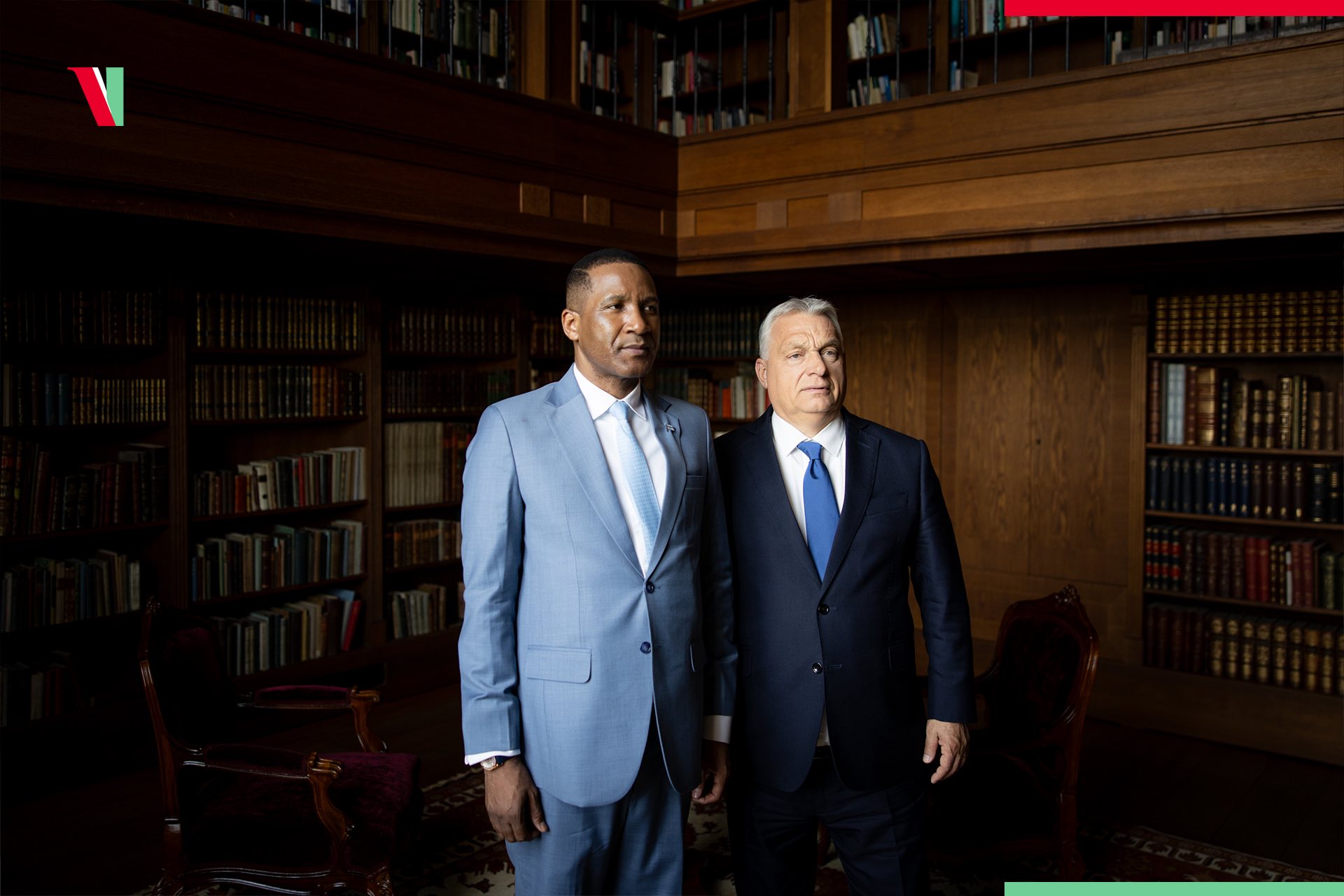 PM Orbán's exclusive guest in the Sándor Palace in Budapest