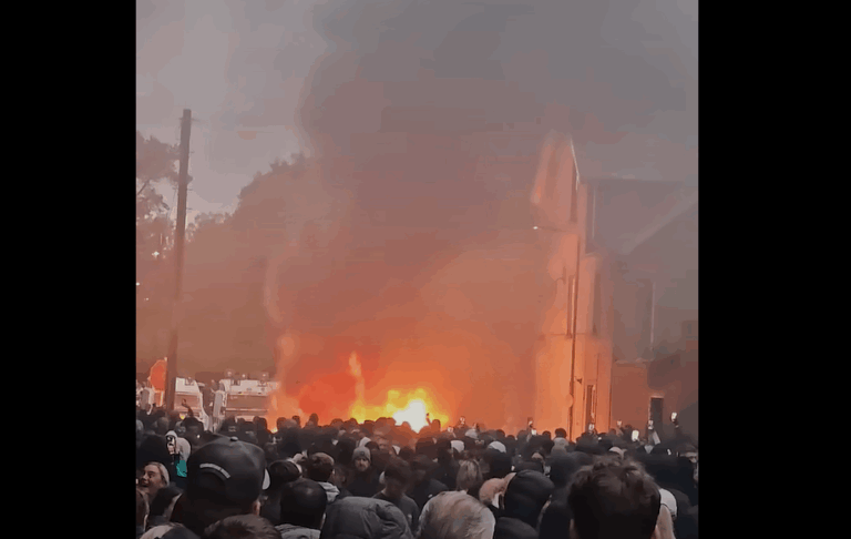 Riots erupted in peaceful town after alleged sexual assault by migrants (Copy)