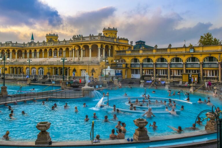 Széchenyi bath Budapest baths spas beaches