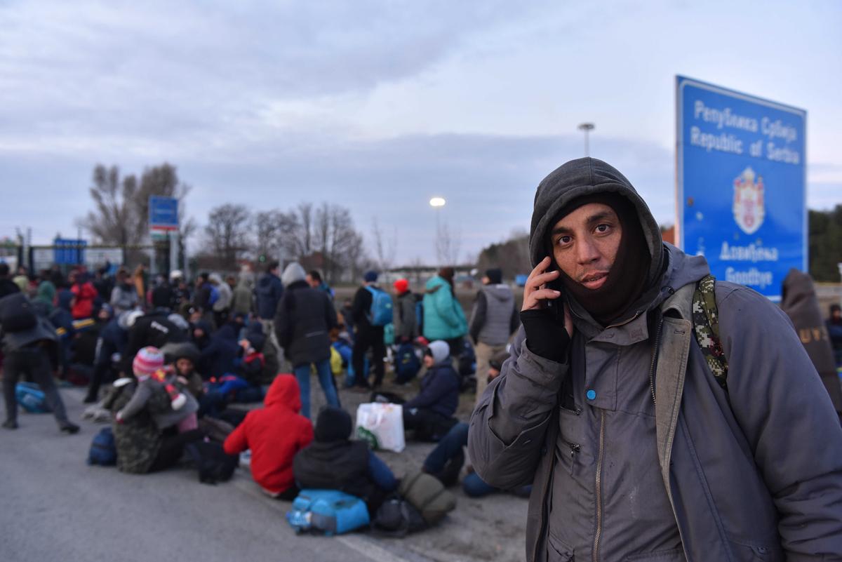 migration illegal serbia hungary brder