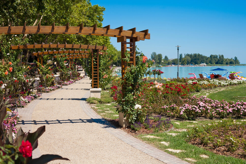 Balaton beach Lake Balaton Hungary tourism travel