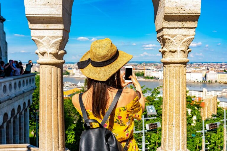 Budapest tourism young woman Hungary news