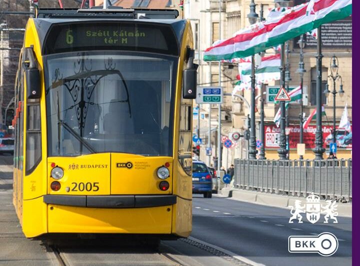 Budapest tram service changes tram 6 December updates
