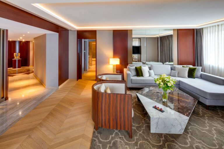 Kempinski Hotel Corvinus Budapest presidential suite luxury accommodation