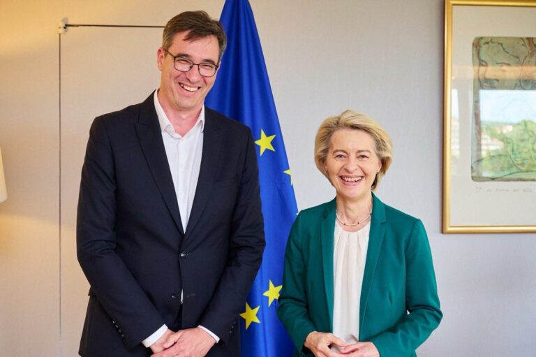 Mayor Karácsony and Ursula von der Leyen
