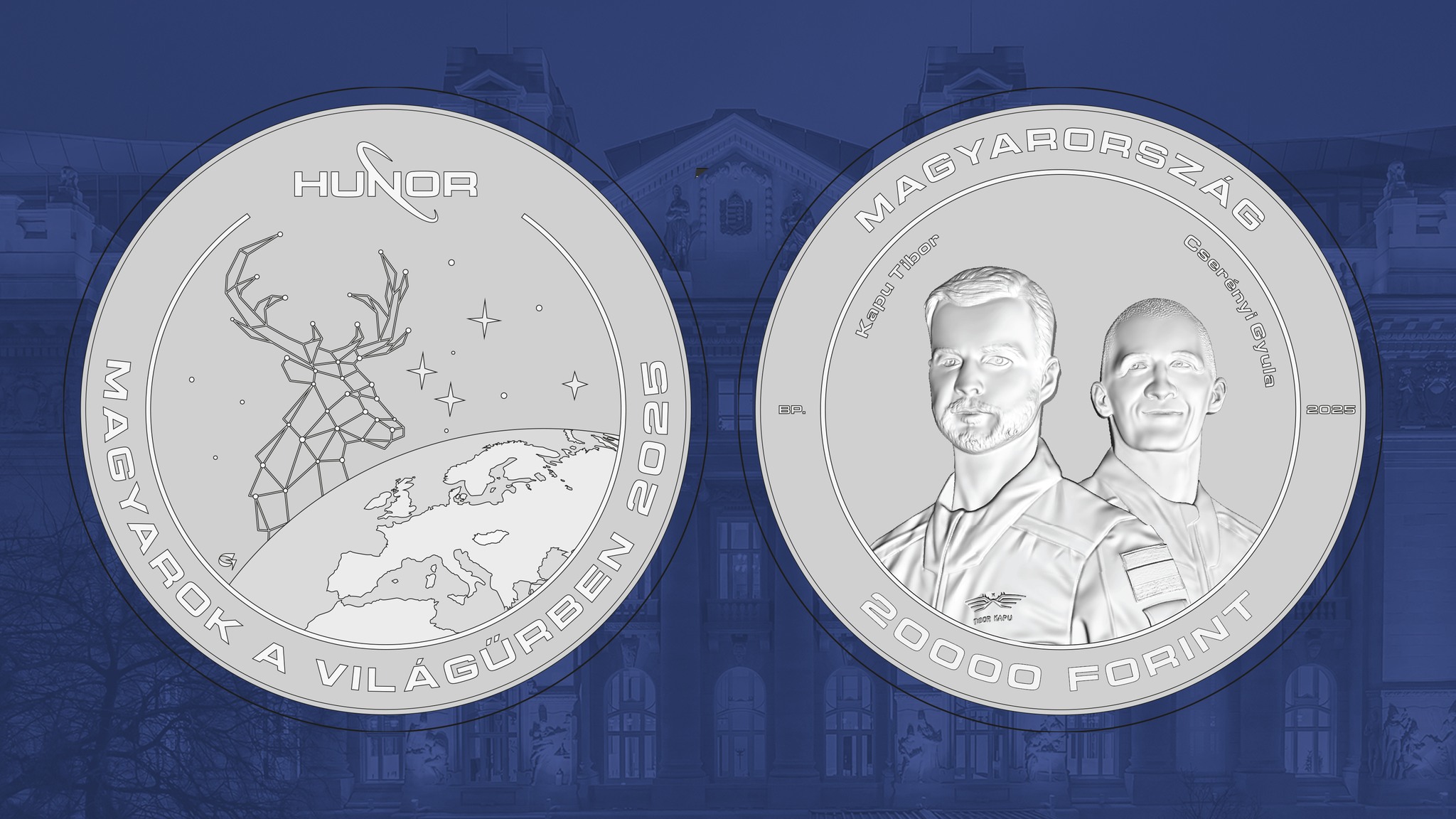 Hungarian National Bank issues beautiful new coins